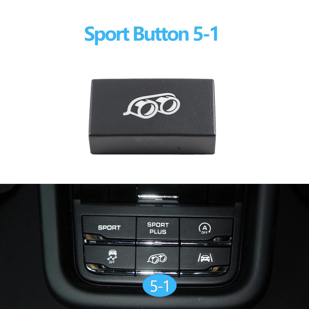 Автомобильная центральная консоль, режим привода, контроль тяги, многофункциональная спортивная кнопка для Porsche Cayenne 7P5 2010-2018