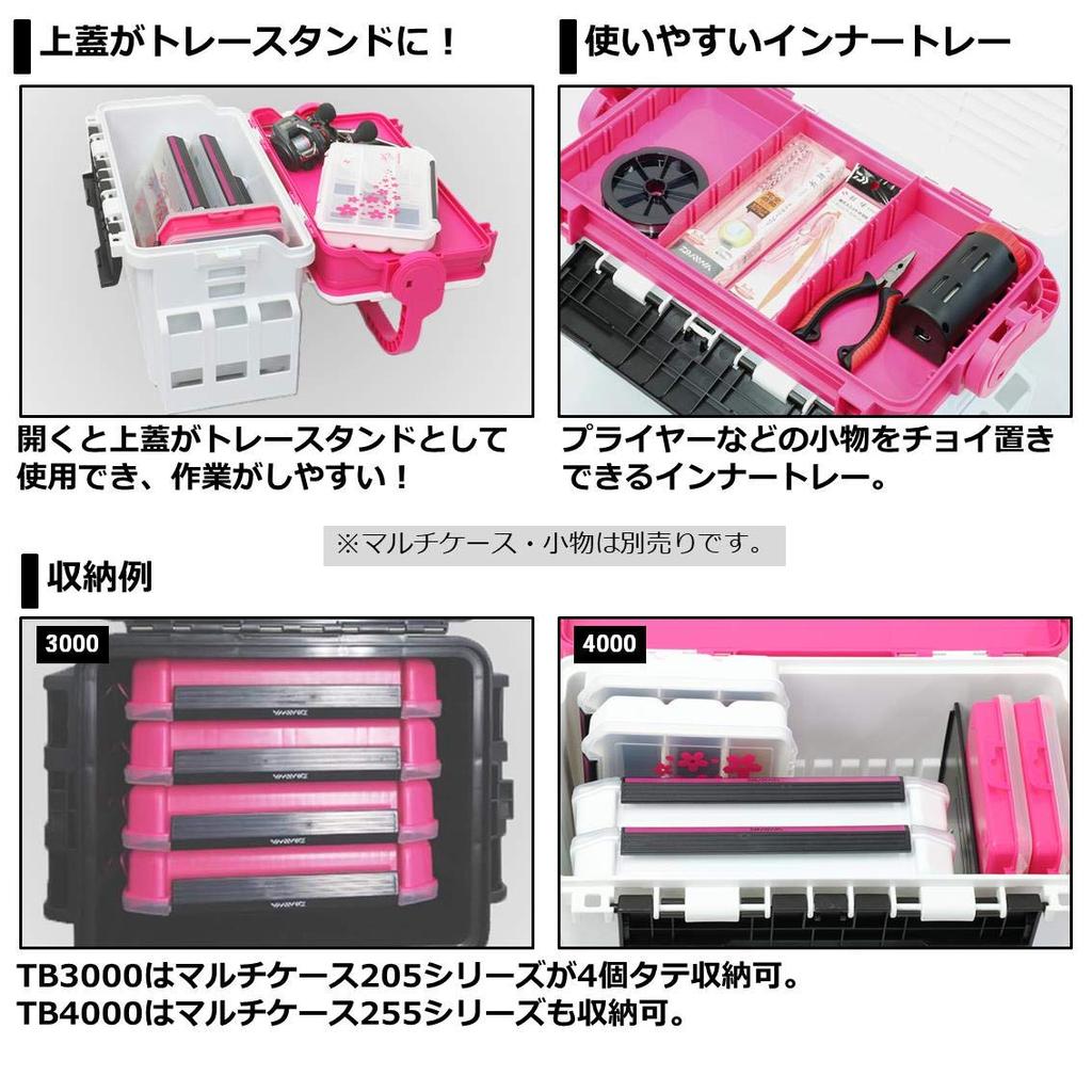 Daiwa Tackle Box TB3000 Fishing Box Black/Green