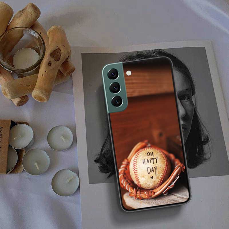 Чехол для телефона в стиле бейсбола для ASamsung A16 A26 A36 A56 A02 A03S A04S A05S Galaxy A55 A35 A25 A15 S10 Lite A9 A8 A7 A6 Plus A90 5G A80