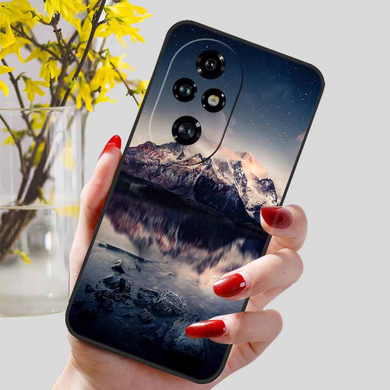 For Honor 200 Pro Case Landscape Soft Silicon Beautiful Phone Cases for Honor 200 5G Protection Bumper Covers Honor200 200Pro 5G