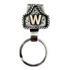 Vintage Letter Keychain Western Cowboy Style A To Z 26 Capital Letters Key Ring Metal Alphabet Key Holder Belt Bag Hanging Decoration Pendant