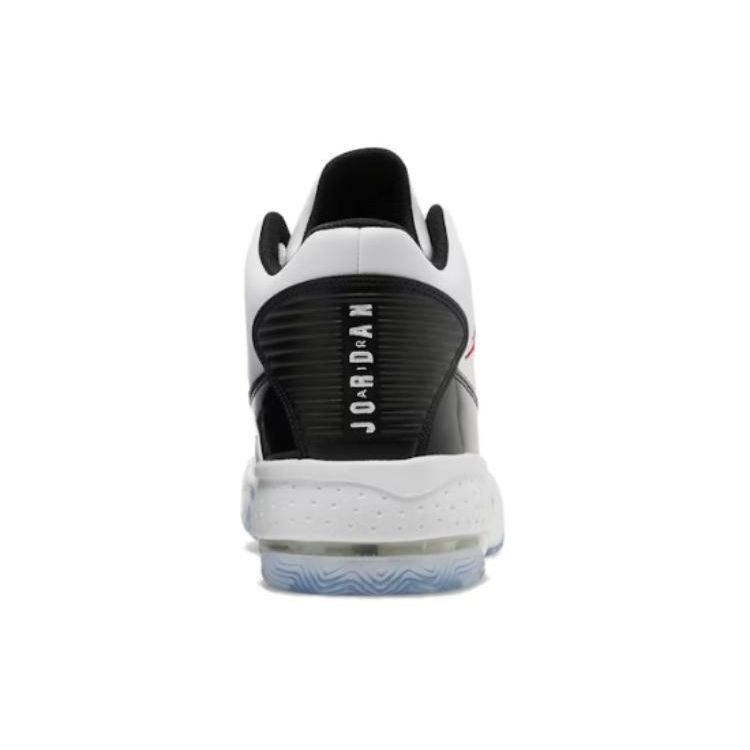 Кроссовки Air Jordan Max Aura 2 Белые Красный Тренажерный зал Мужские Черные CK6636-102
