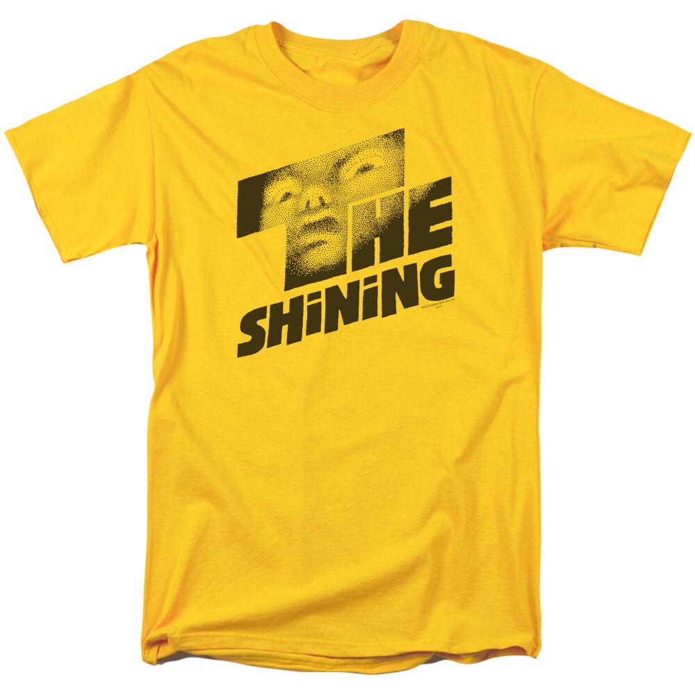The Shining Shining Poster T Shirt Licensed Horror Movie Retro Classic Yellow