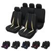 9PCS Classic Car Seat Covers Universal Fit Most Cars/Suvs for Zafira for Fiat 500 for KA 2005 for 2005 Clio for 2006 Ford Focus