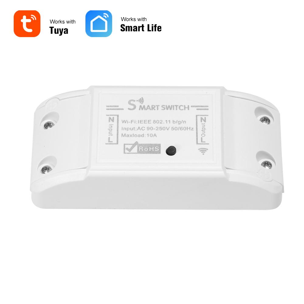 Wifi Smart Switch Compatible with Alexa & for Google Home Timer 10A/2200W Wireless Smart Sonoff