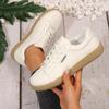 Маленькие белые туфли женские 2025 весна и лето импортные новые туфли женские туфли повседневная спортивная обувь однотонные белые туфли