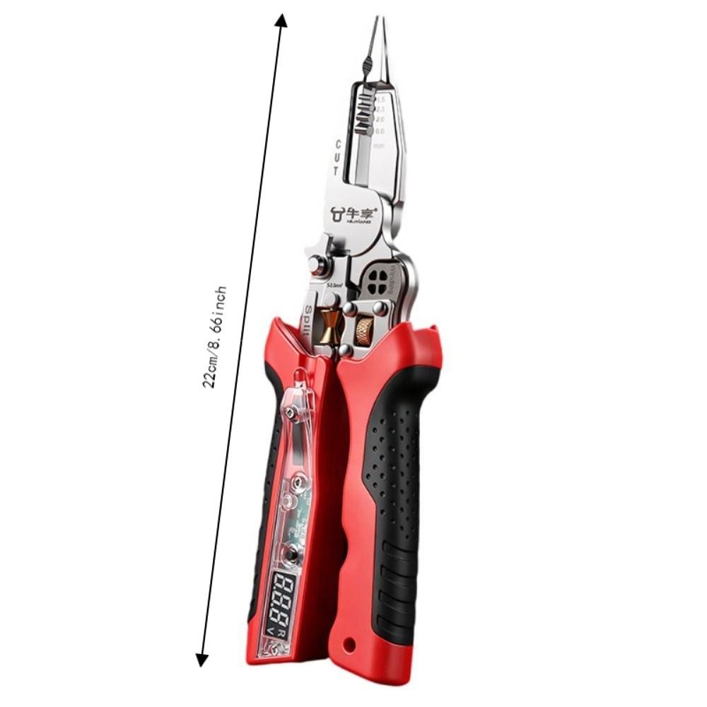 Voltage Detection Tester Pliers Electrical Tester Screwdriver Cable Maintenance