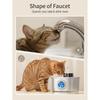 3.2L Stainless Steel Pet Water Feeder With 4000mAh Battery Wireless Auto Cat Fountain faucet Smart Dog Water Dispenser Cat Bowl