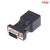 1 шт. Адаптер DB9 RS232 Male/Female на RJ45 Female Конвертер COM-порта в LAN Ethernet-порт