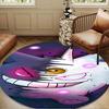Gen-gar Neon Adventure Round Rug for Livingroom,Bedroom, Palyroom, Chair Rug, Area rug, Circle Carpet, Large Size Fan Christmas gift