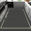 Кухонный маслостойкий и нескользящий коврик Ковры из ПВХ-кожи Грязеотталкивающие придверные коврики Простые коврики для балкона Водонепроницаемый ковер для ванной комнаты