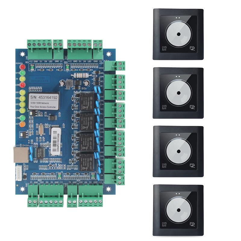 Lianwang Weigen Access Controller: Remote Door Opening & Dynamic QR Code Unlocking via Mini Program App.