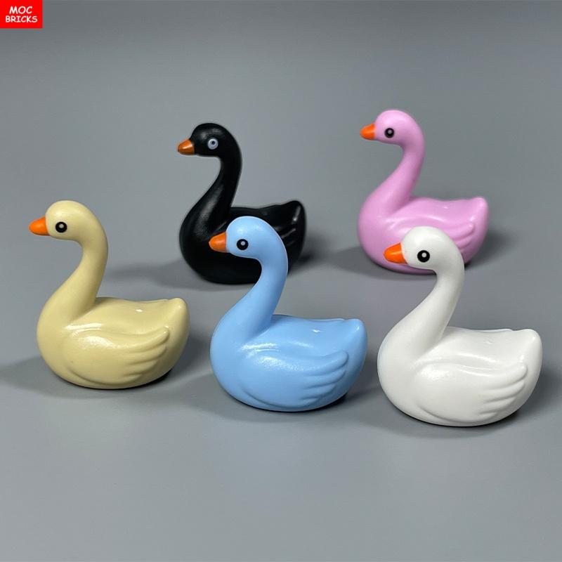 Кирпичики MOC Джунгли Подлесок Лесное животное Обезьяна Коза Жираф Птица Ночная сова Аксессуары Строительные блоки Игрушки-друзья Подарки