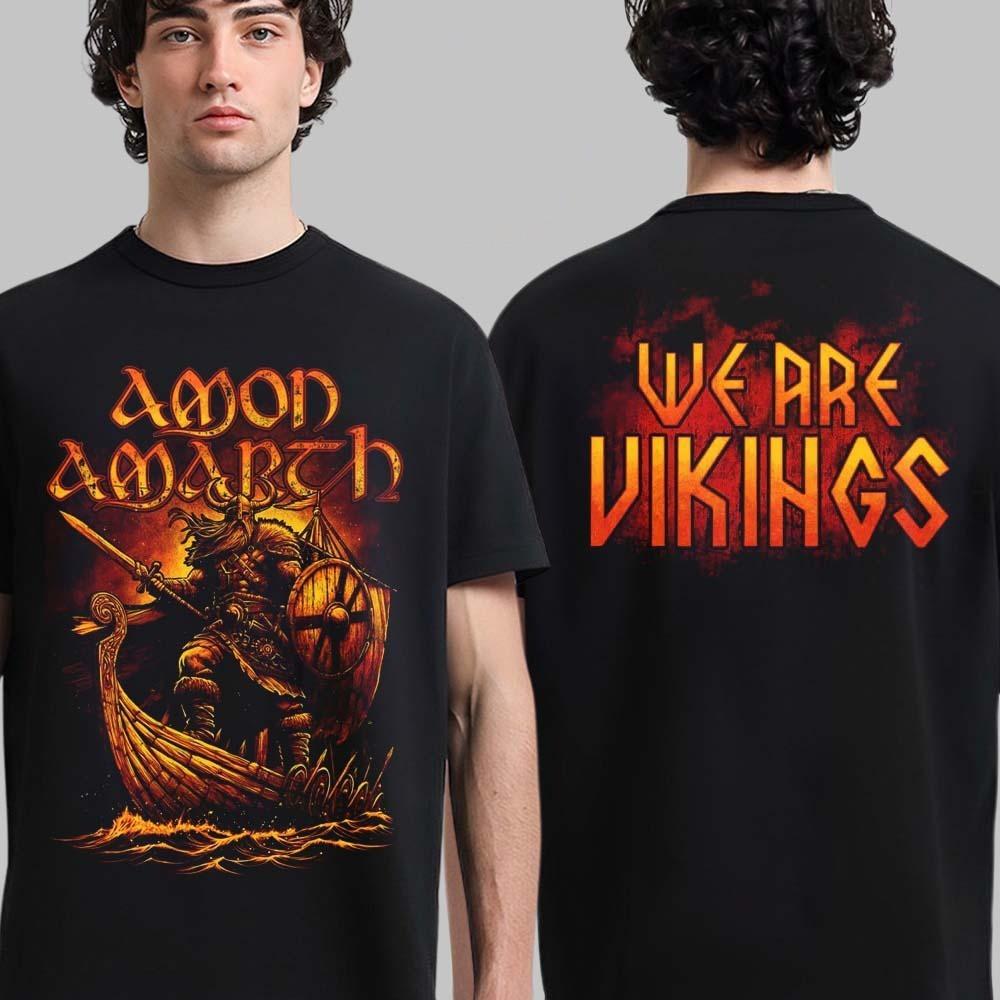Amon Amarth Мы Викинги Двусторонняя футболка