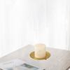 Candle Holder Anti-rust Wedding Props Good-looking Sturdy Creative Novelty Iron Golden Color Black Candle Tray Household Supply