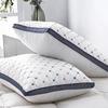 Down Silk Neck Protection Feather Velvet Pillow Core With High Rebound Washable And Detachable Not Stuffy