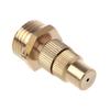 1/2" Adjustable Spray Misting Nozzles Brass Spray Head Agricultural Irrigation Atomizer Tool for Landscapings Gardenings