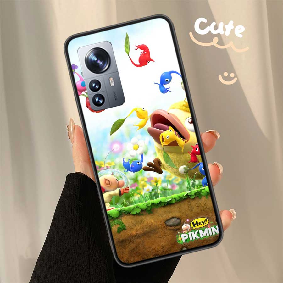 Игровой чехол для телефона Pikmin 4 для Xiaomi Poco X7 X6 X5 X4 X3 GT NFC M4 M5 Pro 5G M3 Mi F6 F5 F4 F3 F2 F1 Capa Coque TPU Чехол Прозрачный F