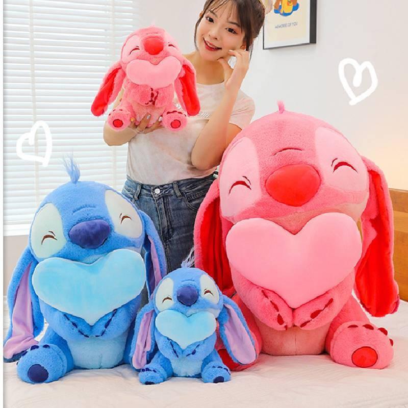 Heart Plush Toy Cartoon Animal Stuffed Doll Room Sofa Decoration Gift