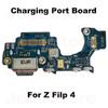 Плата с портом зарядки для Samsung Galaxy Z Filp3 Filp4 Filp5 Filp6 Fold3 Fold4 Fold5 Fold6 USB-разъем для зарядки Док-станция Шлейф