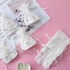 Festival Favor Drawstring Pocket Gauze Packaging Bag Reusable Lace Sachet  Wedding