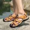 72399 Мужская мода Baotou Feet Beach Sandals Летние трендовые подростковые дышащие сандалии с открытым носком, большой размер