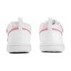 Детские кеды Nike Court Borough Low для скейтбординга Белые с розовым AV3167-100(Команда4-)
