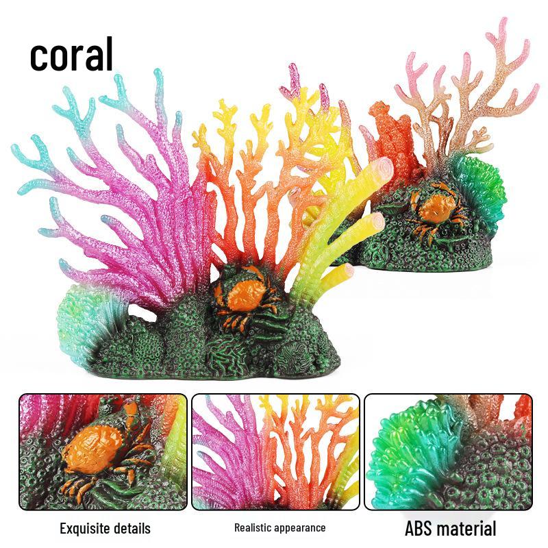 Coral Simulation Aquarium Decor: Fake Plants & Micro Landscapes for Fish Tanks