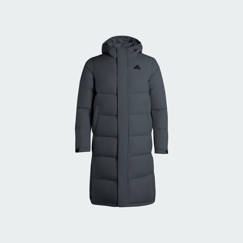 Adidas Unisex 600-Fill Water-Repellent Long Down Jacket