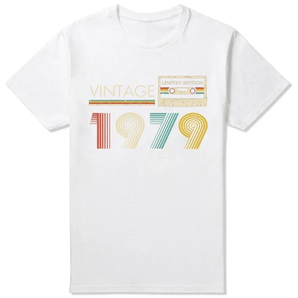 Made In 1979 Limited Edition 45 Years Of Being Awesome T Shirts Gifts Summer Tees Tops Short Sleeve T-shirt clothing new