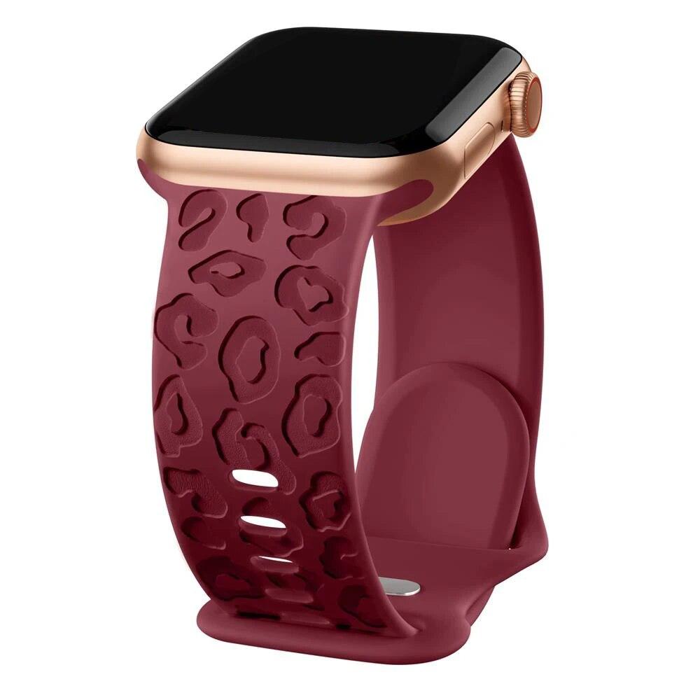 Ремешок для Apple Watch Band 45 мм, 44 мм, 42 мм, 41 мм, 40 мм, 49 мм, 40 мм, браслет Correa с гравировкой iwatch series ultra 2 9 7 se 3 6 8 5 4
