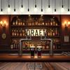2D Flat Banner Featuring a Beer Bar Theme Background Including a Bar a Beer Machine and Beer Bottles