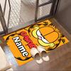 Custom Name Personalized Garfield Print Carpet, Versatile Home Decor Rug, for Playroom, Apartment, Balcony, Entryway, Hallway Gift