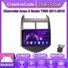 Автомобильная магнитола Android Car-Play для Chevrolet Aveo 2 Sonic T300 2011-2015 Мультимедийный плеер Головное устройство Стерео Навигация GPS BT WIFI, 8 ЯДЕР ,2+32ГБ