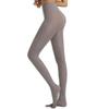 40D Коричневый S M L Xl Колготки для йоги Женские Уплотненные Ультра Блестящие Эластичные Обхват стопы Шелковые Формирующие Чулки Колготки L