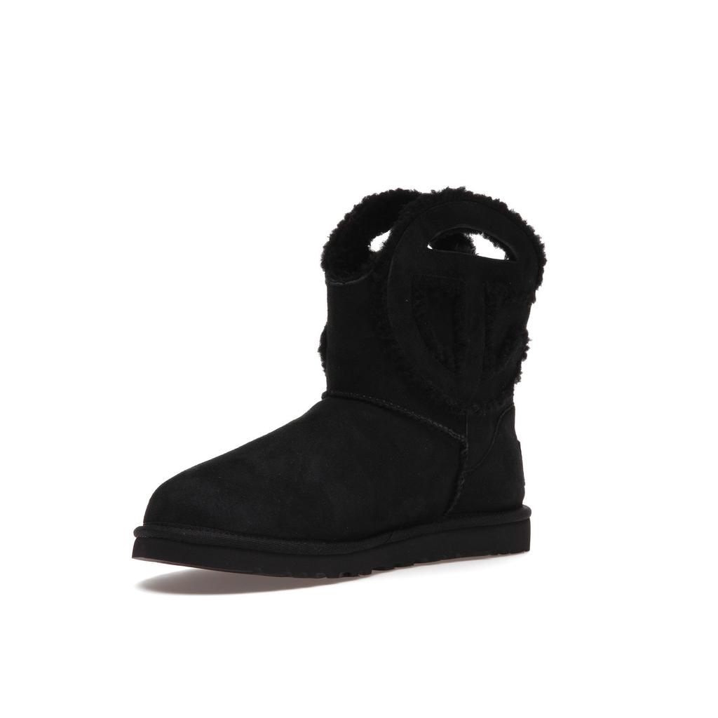 UGG Кроссовки Telfar x Logo Mini Boot черные унисекс 1122991-BLK