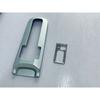 Steel Matte Gear Shift Box Panel Lid Cover Trim For -2025 Toyota Prius 2pcs