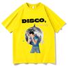 New Kiss All The Time Disco Occasionally T-Shirt Unisex Tshirt Designer Shirts Clothing for Unisex Summer Fashion Short Sleeve Clothes