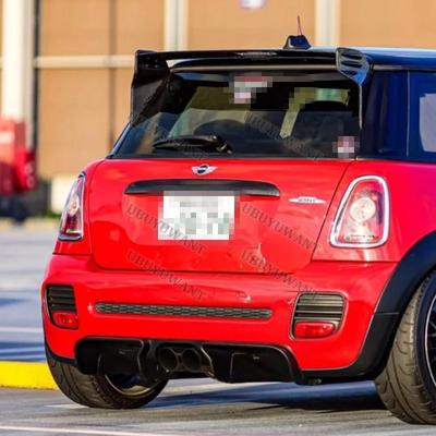 Спойлер на крышу из углеродного волокна для BMW Mini Cooper 06-13 R50 R53 R56 Внешний вид багажника Высокий изгиб Крышка багажника Спойлер Губа Аксессуары 06-13