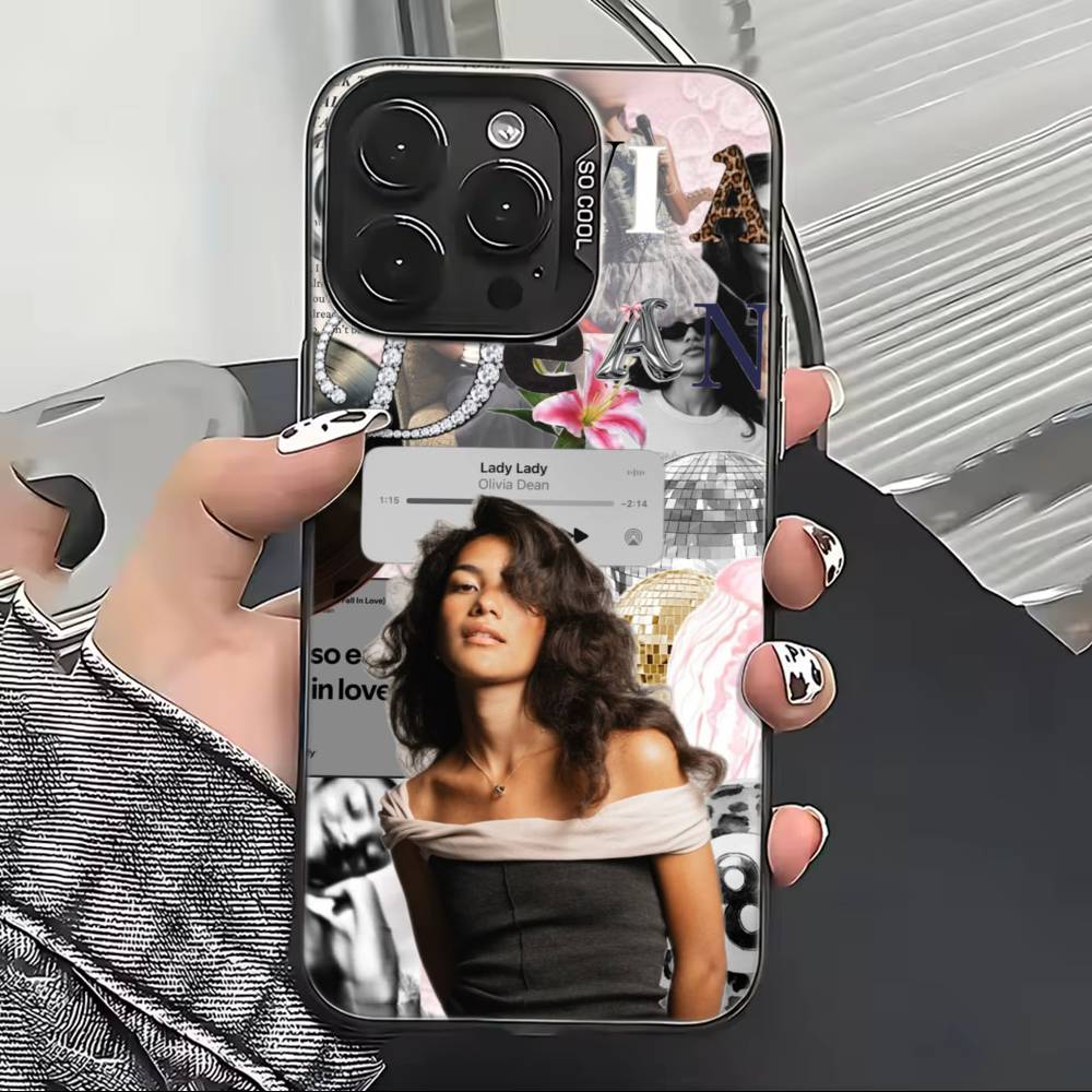 Британская певица О-Оливия Дин Чехол для телефона Для iPhone 17,16,15,14,13,12,11 Plus,Pro Max,XS,Цветной Серебристый Чехол для телефона Funda Cover