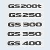 Для Lexus GS200t GS250 GS300 GS350 GS430 GS460 GS450h HYBRID задний багажник с логотипом глянцевый черный ABS эмблема модернизация с надписью
