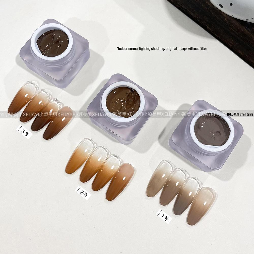 Huasidie-Maillard 3-цветный ограниченный выпуск смешиваемый градиентный гель-лак 5 г