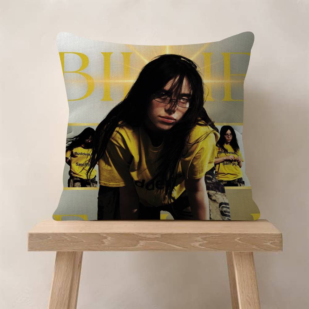 Singer album BBillieS Vintage Cushion Cover Decorative Pillow Sofa Home Decor case pillow cases