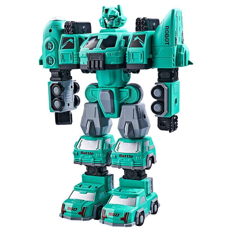 Детские магнитные конструкторы: 3D робот-меха Оптимус Прайм Образовательная игрушка
