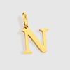 EMANCO Initial Alphabet Pendant Stainless Steel Charms for Making Necklace Minimalism Accessories Women's Jewelry Wholesale