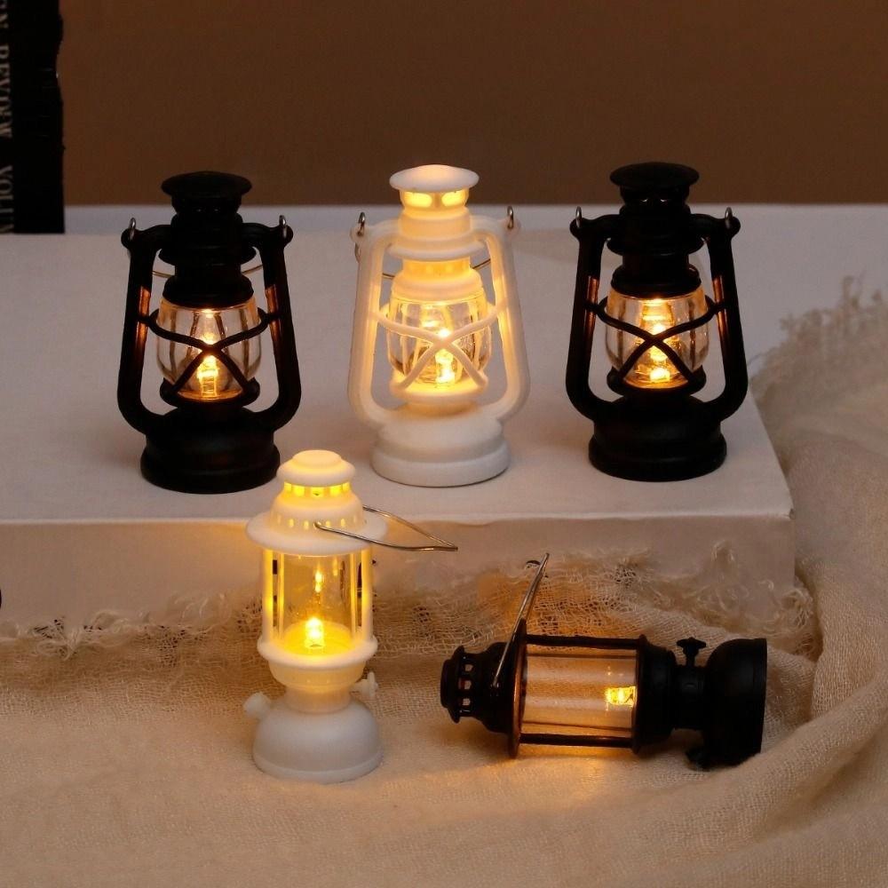Flameless Mini Square Night Lights Creative Outdoor Hanging Small Lanterns Wedding Decor