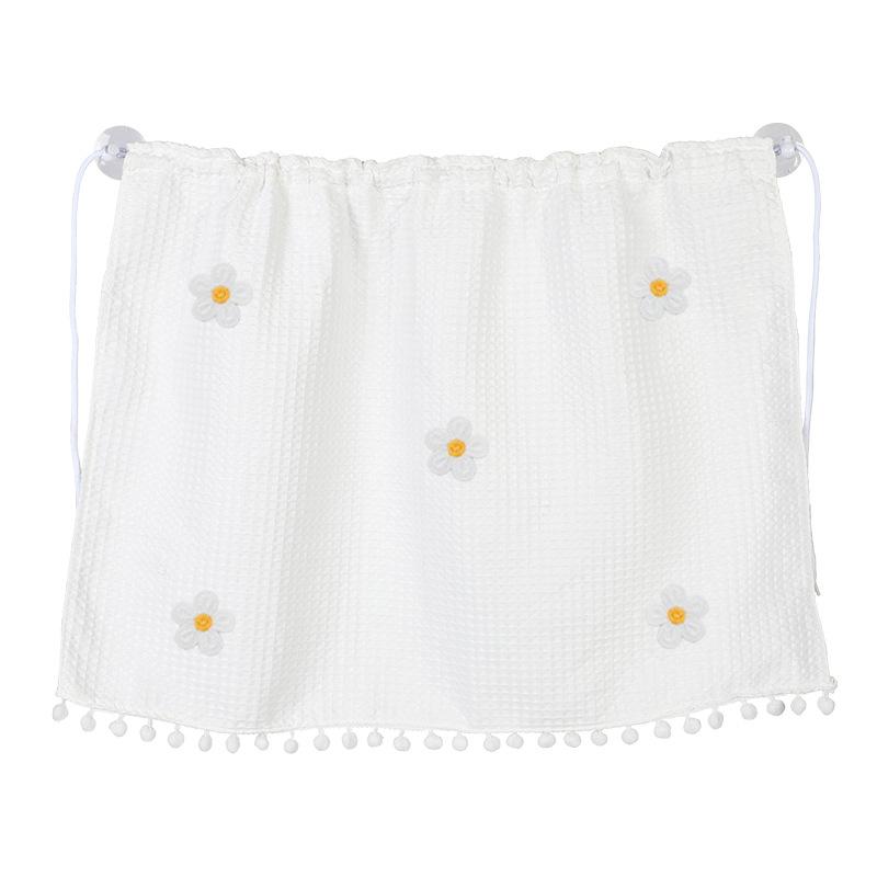 Fresh Style Car Sunshade Curtain Heat Insulation Absorption Suction Cup Type Automobile Window Blind Fashion Car Accessories