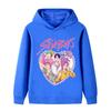B1212 Детская толстовка с длинными рукавами и принтом Sajaboys Kpop Rumi Zoey Mira для мальчиков и девочек