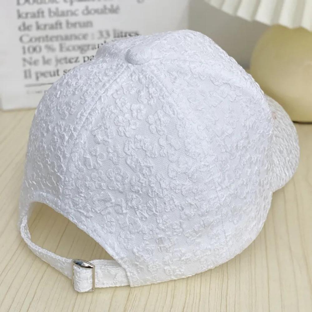 Lace Baseball Cap Mesh Sunscreen Hat Fashion Duck Tongue Hat Spring and Summer