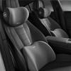 Auto Memory Foam Seat Cushion Set Headrest & Lumbar Pillow Support for Driving Comfort Car Back Neck Cushion Accessories